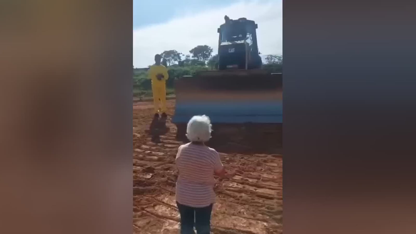 Idosa se ajoelha contra desapropriação em Goiás; indenização de R$ 550 mil divide proprietários rurais